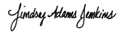 Lindsay Jenkins signature